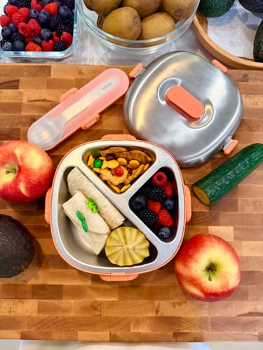 Customer photo review of Bento Box | Peach