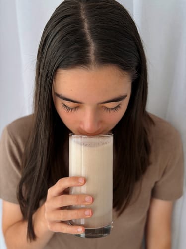 Customer photo review of Caramel Bone Broth Powder