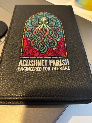 Customer photo review of Acushnet Parish Yardage Book
