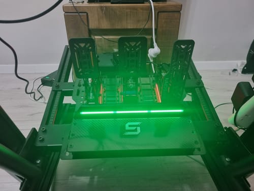 Customer photo review of Simsonn Pro X Ultra Sim Racing Pedal with Haptic Reactor Optional