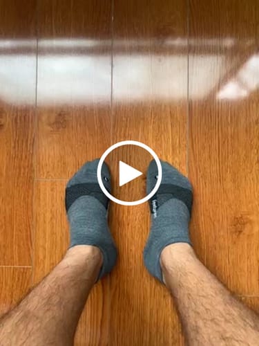Customer video review of Feetures Merino 10 Ultra Light No Show Tab Gray