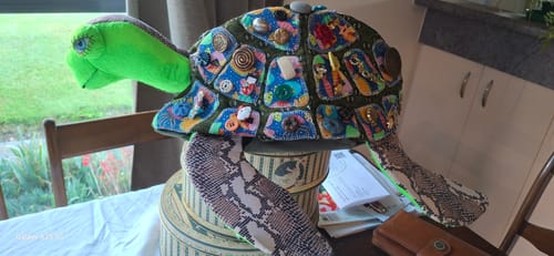 Customer photo review of Mr. T Sea Turtle PDF Pattern Approx 46cm