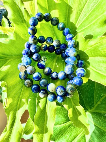 Customer photo review of Lapis Lazuli Bracelet