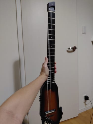 Customer photo review of Donner HUSH™ C ナイロン弦 アコースティック・エレクトリックギター