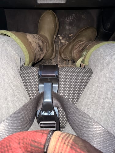 Customer photo review of Pregnancy Safety Belt