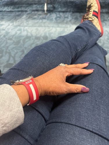 Customer photo review of DELTA WATCH BANDS