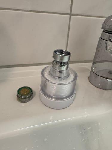 Customer photo review of Wasserhahnfilter | ReinKristall