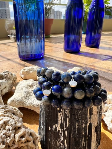 Customer photo review of Lapis Lazuli Bracelet