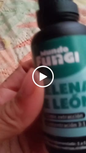 Customer video review of Melena de león en gotas - Memoria y Concentración