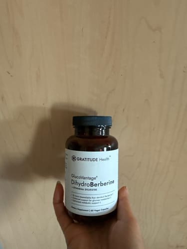 Customer photo review of GlucoVantage® DihydroBerberine + Gymnema Sylvestre