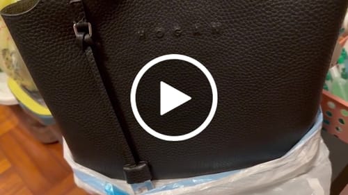 Customer video review of Hogan Small Leather Tote
