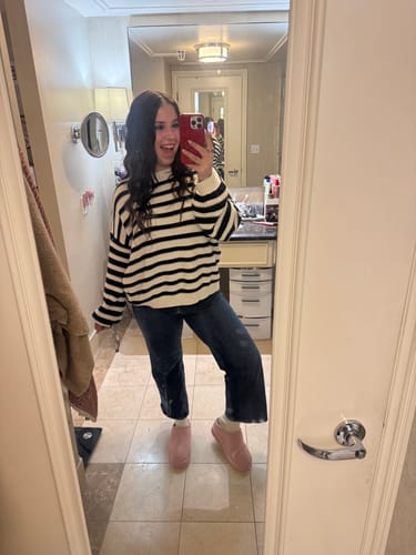 Customer photo review of TABITHA PEACH SKIN