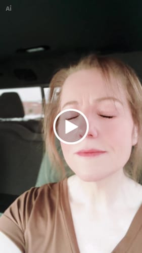 Customer video review of Balancing Serum Face + Body Mist