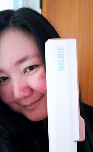 Customer photo review of Malibee 2-in-1 Air Straightener