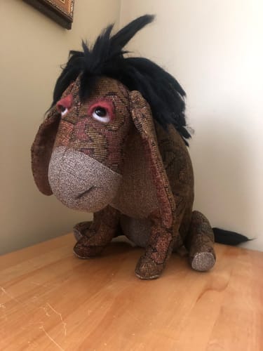 Customer photo review of Dear Donkey PDF Pattern Approx 37cm Seated