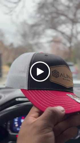 Customer video review of Premium Custom Leather Patch Hats (Wholesale)