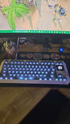 Customer photo review of MelGeek Centauri60/80 Hall Effect Gaming Keyboard