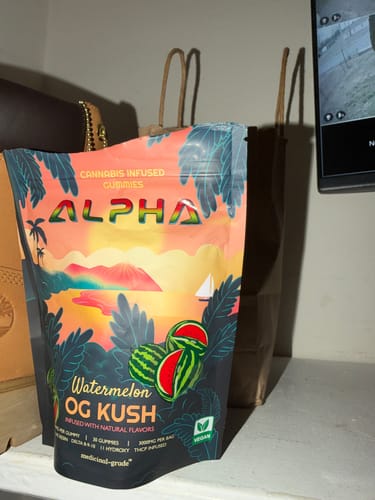 Customer photo review of THC Gummies Watermelon 30 Pack 3600mg