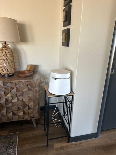 Customer photo review of Carepod One - Stainless Steel Humidifier