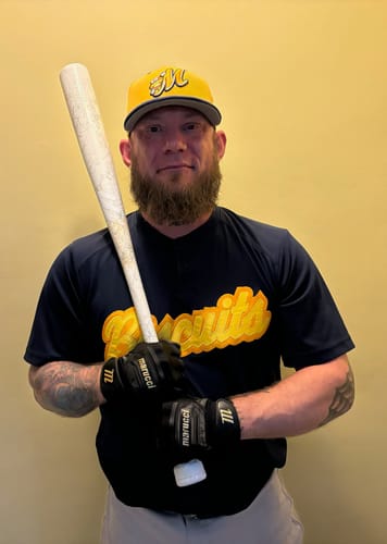 Customer photo review of Marucci X VA ‘The Wreath’ Wood Bat