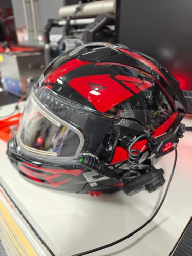 Customer photo review of FXR Maverick X Snowmobile Helmet - Modular with Heated Shield
