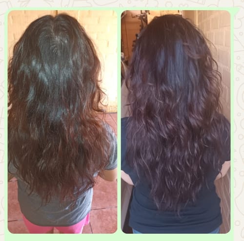 Customer photo review of Henna Jamila Hair - Cobrizo Natural y Duradero 👩🏼🦰