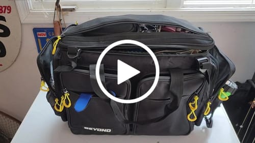 Customer video review of Beyond Fishing Hauler Tackle Bags -Available in Medium, Large, and Extra-Large