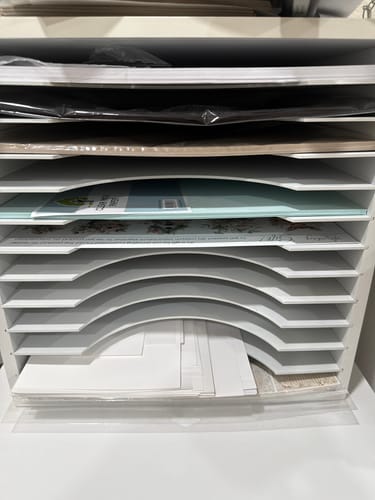 Customer photo review of Paper Organizer