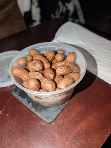 Customer photo review of Boil-The-Bag Boiled Peanuts (2 Bags)