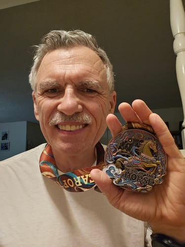 Customer photo review of Year of the Horse Virtual Race