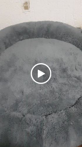 Customer video review of Cama Antiestrés para Perros