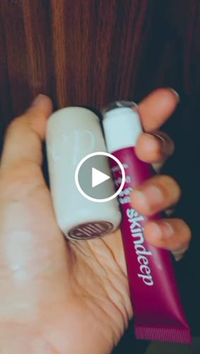 Customer video review of » VELVET FLUSH - Lip+Cheek Blush (100% off)