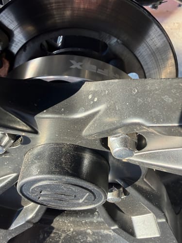 Customer photo review of CFMoto Wheel Spacers - UForce 600