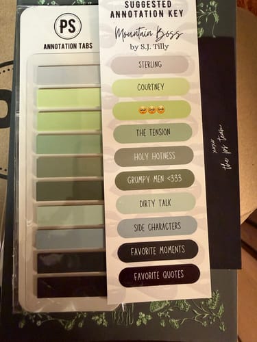 Customer photo review of probably smut book club subscription