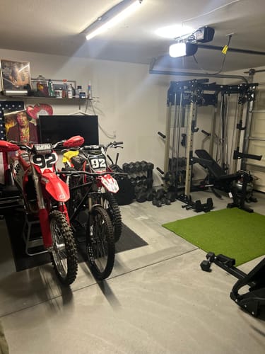 Customer photo review of Major Fitness F22 All-In-One Home Gym Power Rack