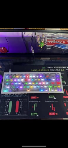 Customer photo review of MelGeek REAL67/81 Gaming Keyboard