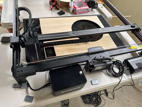 Customer photo review of AtomStack A70 Max Laser Cutter