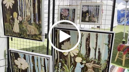 Customer video review of 6x6 Giclee Fine Art Prints