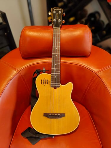 Customer photo review of Secondhand Godin MultiUke Tenor Electro-Acoustic Ukulele Natural HG, Mahogany Body, RMC Electronics, Gig Bag Australia