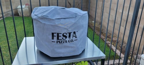 Customer photo review of Festa Pizza Oven Essentials Bundle