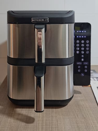 Customer photo review of Freidora de aire Dual Crisp XL 10L