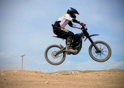 Customer photo review of 79Bike Falcon Pro, 72V Electric Dirt Bike