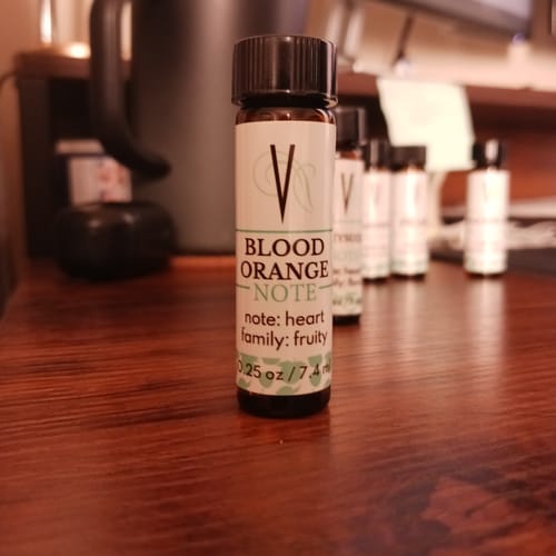 Customer photo review of Blood Orange Fragrance Note