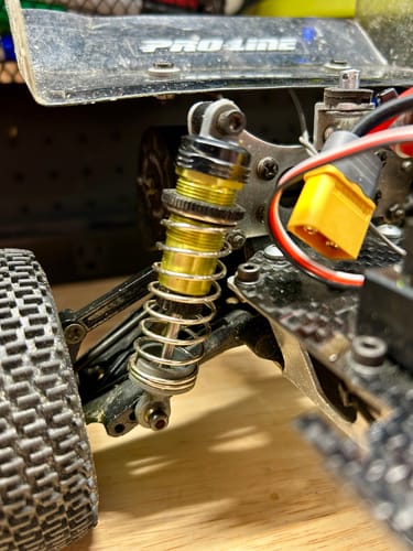 Customer photo review of Oil-Filled Shock Absorber For XTS RC Rally Car