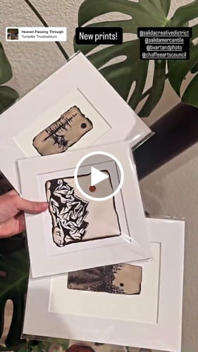 Customer video review of 5x7 Matting Package Print