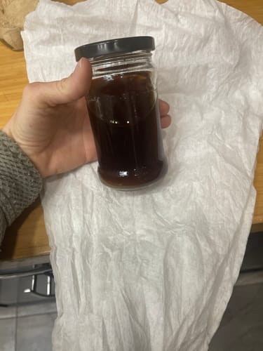 Customer photo review of Reemay Maple Syrup Pre-Filter Cones