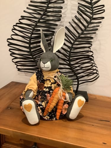 Customer photo review of Memory Bunny PDF Pattern