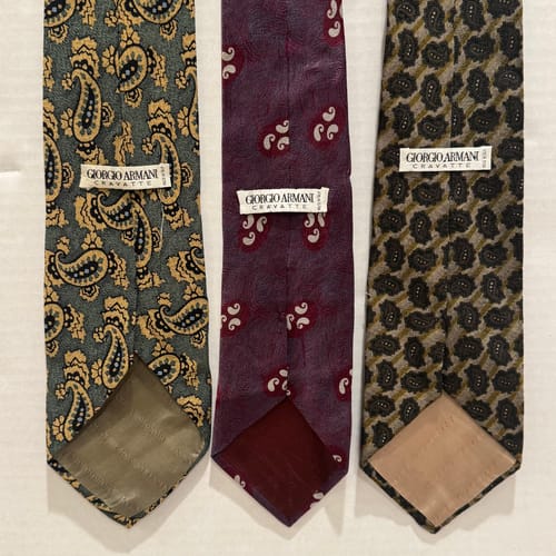 Customer photo review of Men’s Secondhand Tie Assortment – 100 Pieces
