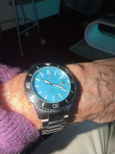 Customer photo review of Ocean Series | Calendar | Luminous | 200m Waterproof | 44mm