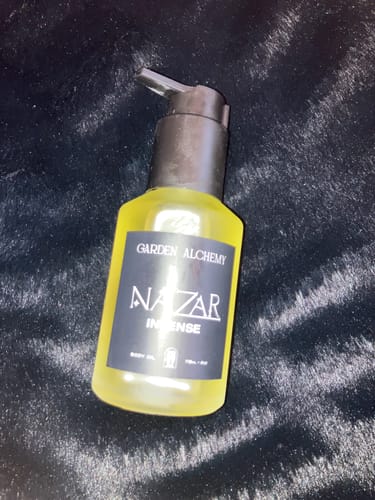 Customer photo review of NAZAR *INTENSE* BODY OIL